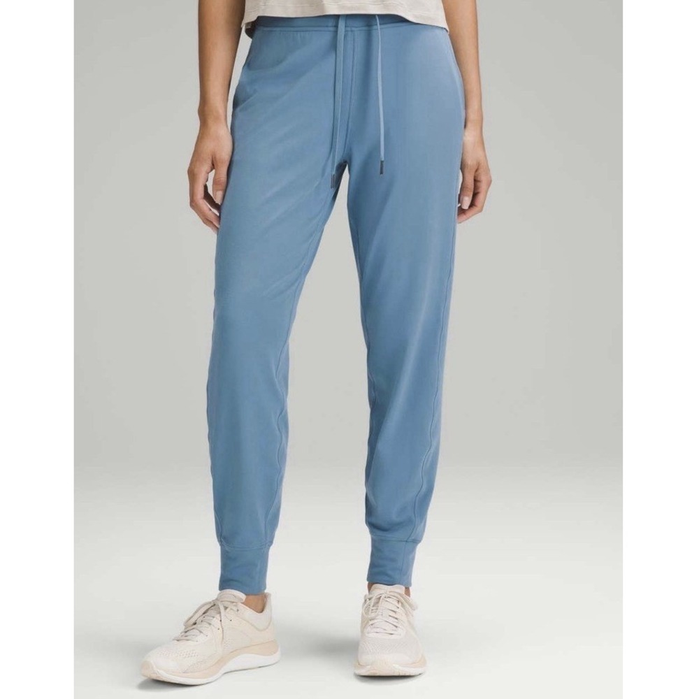 LULULEMON Ready to Rulu High-Rise Jogger Full Length Utility Blue Sz 4 Pockets